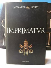 MONALDI SORTI IMPRIMATUR MONDADORI PRIMA EDIZIONE NO CENSURA !SPEDITO GRATIS SDA