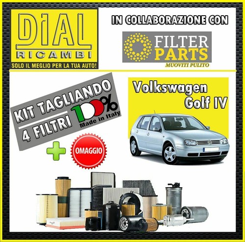 Kit tagliando filtri 4pz - kit,