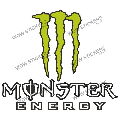 Adesivo monster energy moto - adesivo, a