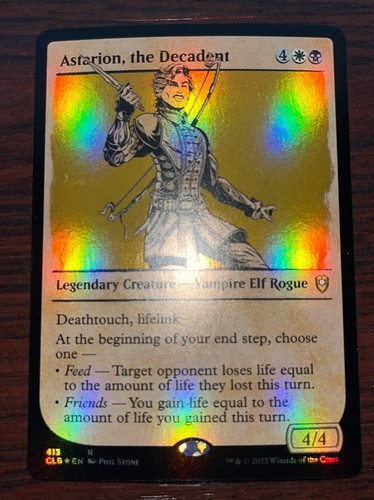 Foil showcase astarion - showcase,