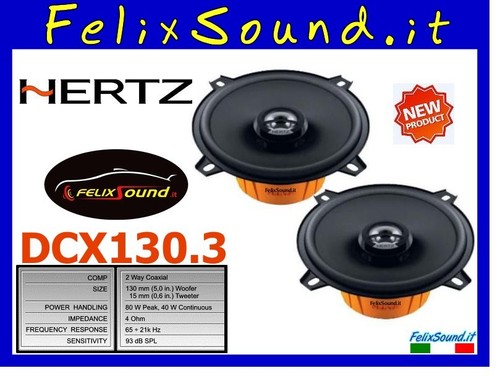 Hertz dcx130 vie coax 80 - vie, w