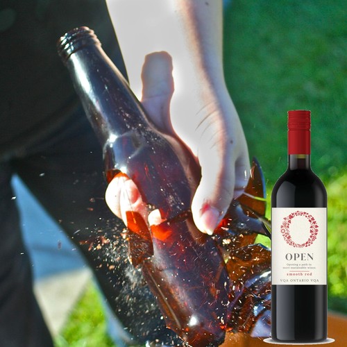 Movie fake glass red wine - fake,