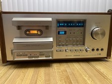 Pioneer CT-F900 Stereo Cassette Deck con mobile in legno.Testato e funzionante, 2° proprietario