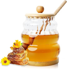 Porta Miele in Vetro, 450ML