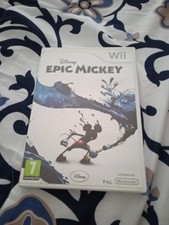 WII Disney Epic Mickey + 1 eventuale GIOCO NINTENDO (COMP WII U) LEGGI