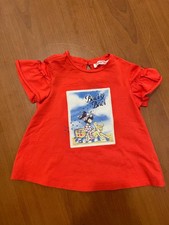 Magliettina Original Marines Taglia 3-6 Mesi Colore Rosso con Fantasia in Petto