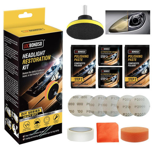 Kit lucidatura fari auto per - kit,