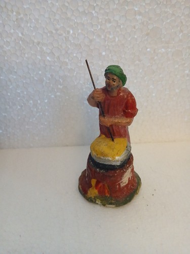 Personaggio presepe vintage - presepe,