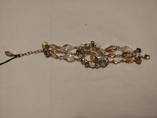 Swarovski gold amaryl bracelet - gold,