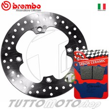Disco freno + Pastiglie HUSQVARNA SM 125 S 2012 2013 KIT Brembo POSTERIORE