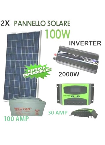 Kit fotovoltaico 1kw - kit,