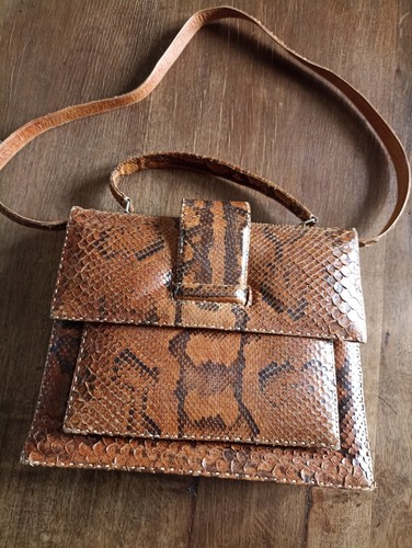 Borsa pitone vintage - pitone,
