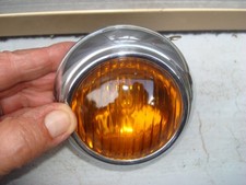 Fanale Anonimo, a pila, biciclette epoca, lente gialla