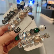 Fermaglio capelli strass donna