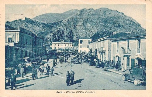 Dq314 cartolina sora piazza - dq314,