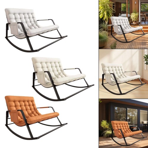 Poltrona dondolo doppia con - poltrona,
