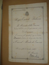 DIPLOMA  PER CROCE AL MERITO
