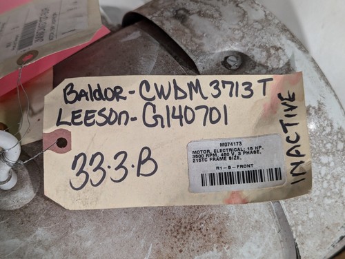 Baldor cwdm3713t leeson - baldor, /