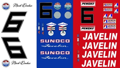 Decalcomanie slot car mark - decalcomanie,