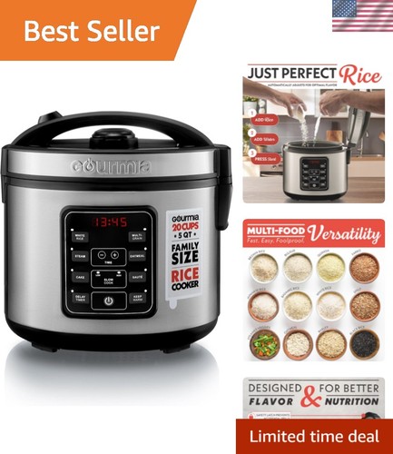 Cuociriso capacità 5 qt - 5,