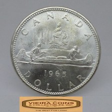 1965 Canada Silver Dollar - #C53437NQ