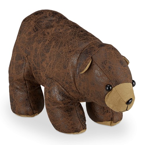 Relaxdays fermaporta orso - relaxdays, a