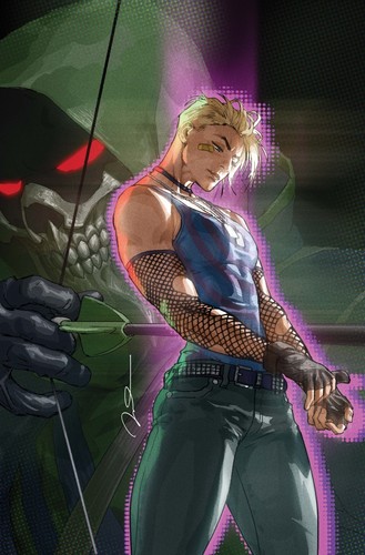 Absolute green arrow - arrow, #