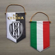 GAGLIARDETTO fronte retro  A.C. CESENA CALCIO UFFICIALE 26,5 X 17,5 ultras   