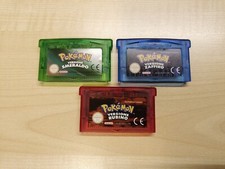?? POKÉMON SMERALDO, ZAFFIRO, RUBINO PER NINTENDO GAME BOY ADVANCE GBA SP
