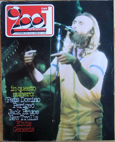 Ciao 2001 1977 genesis - 2001,