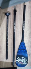 Pagaia SUP Key West 70% Carbon 3 parti Peso articolo-‎860 grammi Colore ‎nero/bl