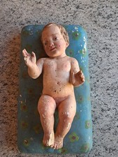 Scultura antica in legno Gesù Bambino Periodo Primi 800