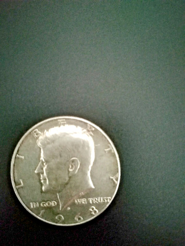 Moneta mezzo dollaro usa - mezzo,