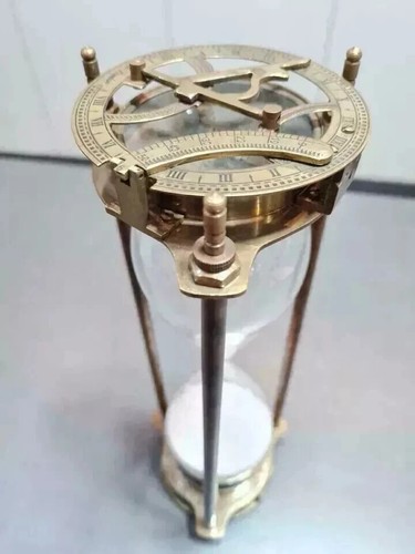 Clessidra timer sabbia ottone