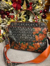 borsa rocco barocco EcoPelle Nuova Tracolla A Mano Bag Logo