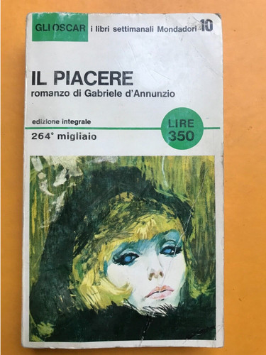Gabriele annunzio piacere - d'annunzio,
