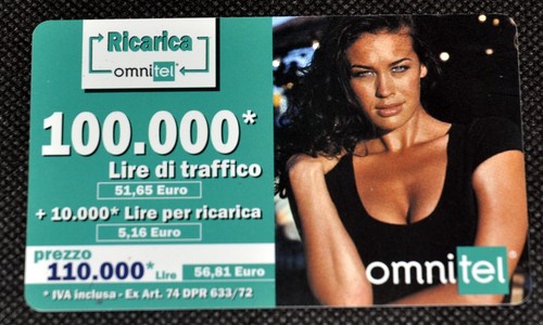 Schede ricarica omnitel - schede,