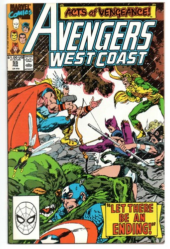 Avengers west coast - avengers, (1990)