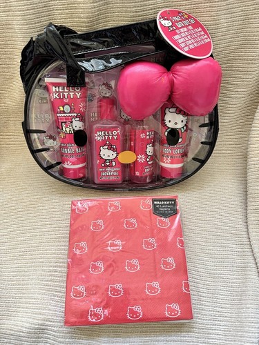 Hello kitty bath tote set - hello,