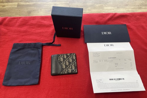 Portafoglio dior sella bifold - sella,