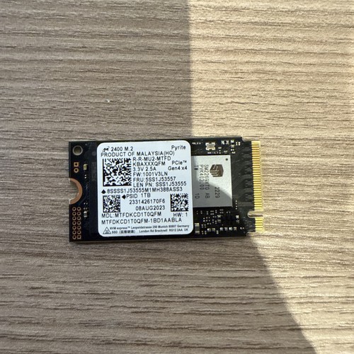 Ssd micron 2242 1000 - m2, 1