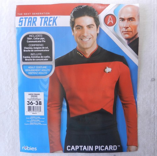 Costume top captain picard - costume-top,