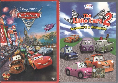Lotto dvd cars - dvd:, (disney)