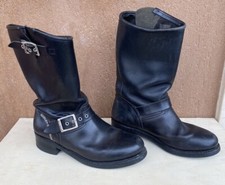 Vintage HARLEY DAVIDSON Engineer Boots Moto Biker The Bikeriders EU 40