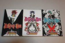 D.Gray-Man Volumes 4,5 and 6