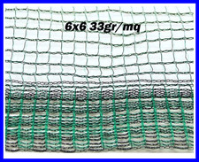 Rete Per Raccolta Olive Telo 6x6 con Spacco Apertura 33gr/mq Telone