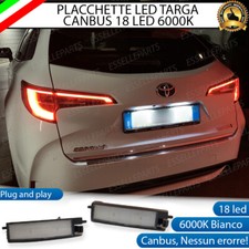 PLACCHETTE A LED LUCI TARGA 18