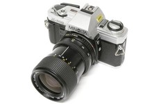 Minolta X300 con obiettivo