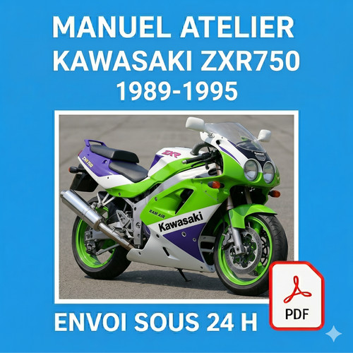 Manuel atelier kawasaki zxr750 - manuel,