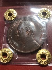 5 CENTESIMI 1909 REGNO D'ITALIA V.E.III PERIZIATA "FDC PARZ. ROSSO" CAVALIERE F.